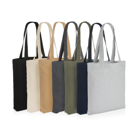 Sac shopping en toile recyclée personnalisée 285g Impact