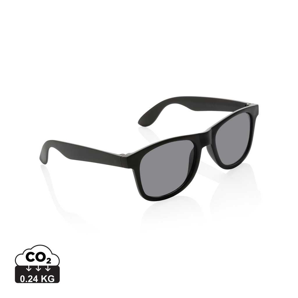 Lunettes de soleil personnalisables recyclées Noir