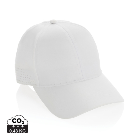 Casquette de sport publicitaire 6 panneaux en rPET Impact