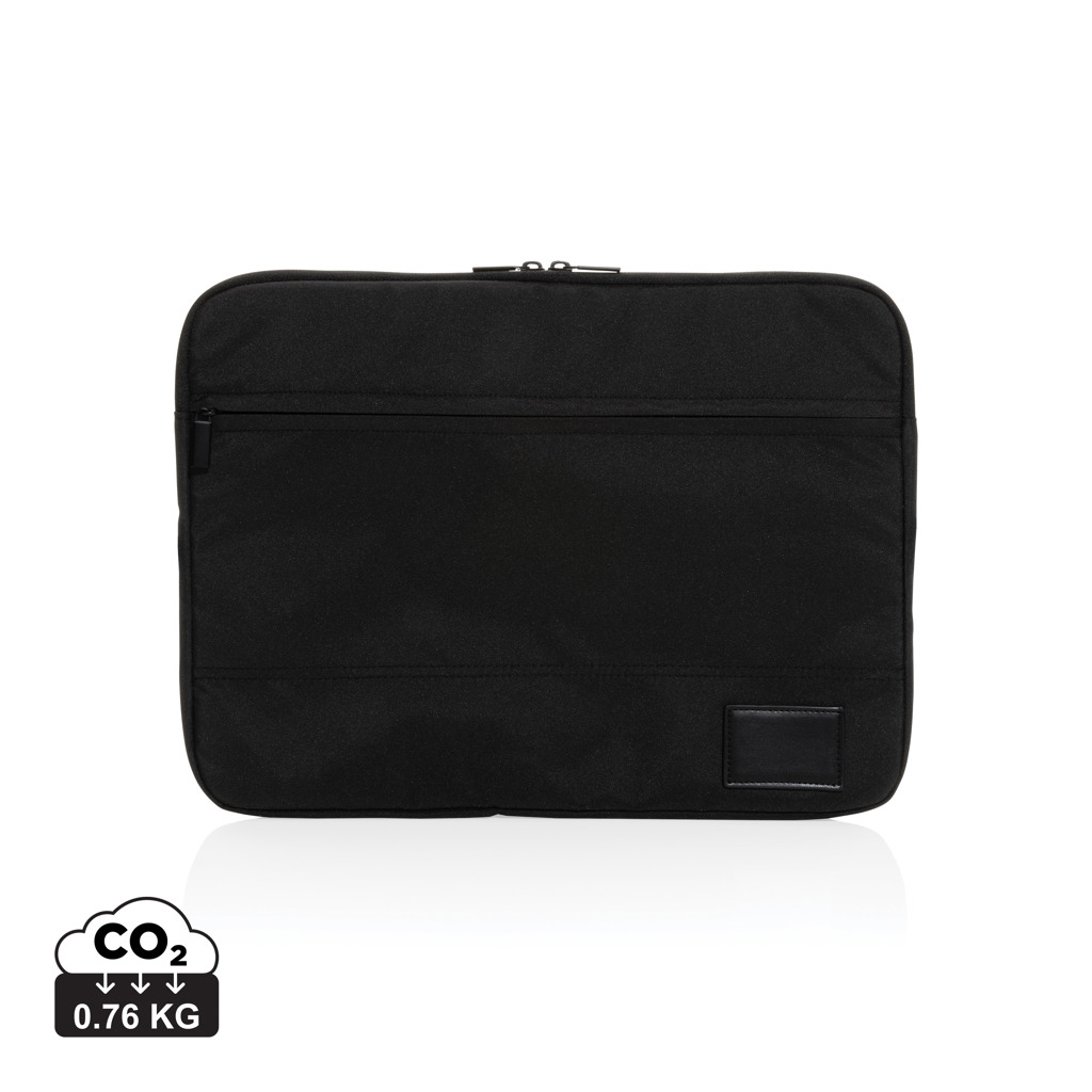 Housse promotionnelle ordinateur 14' en rPET Impact Noir