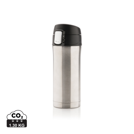 Mug de voyage publicitaire en acier recyclé 300ml