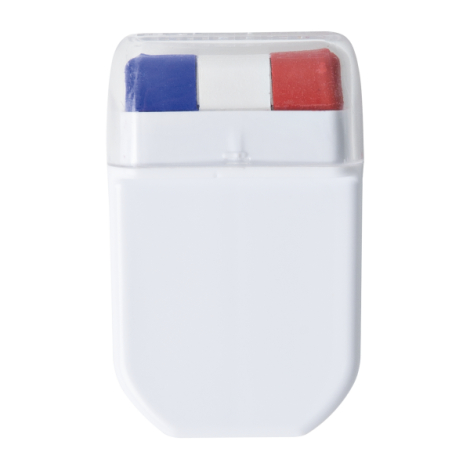 Maquillage supporter personnalisable - Bleu Blanc Rouge