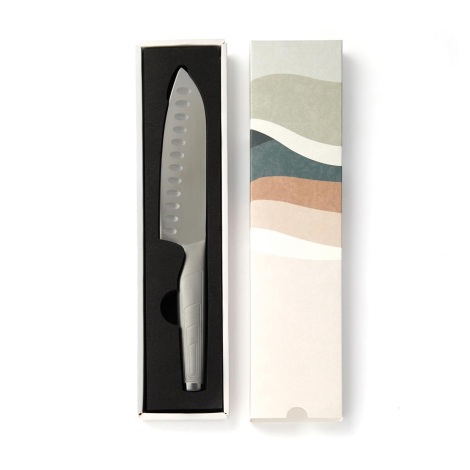 Couteau santoku publicitaire Hattasan VINGA 