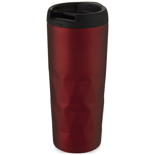 Gobelet publicitaire 450 ml isolation par le vide Prism Rouge