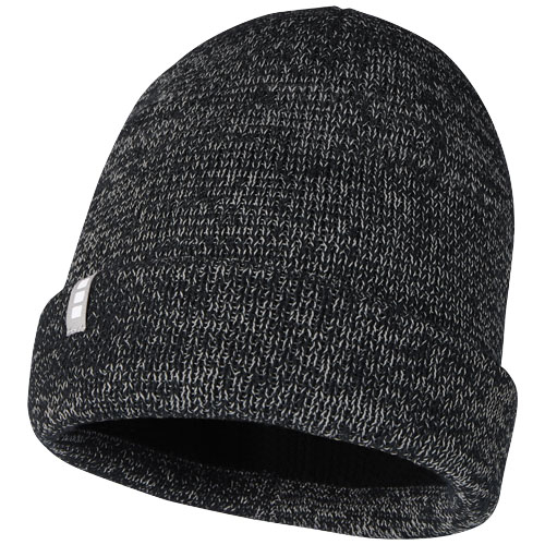 Bonnet réfléchissant publicitaire Rigi Noir