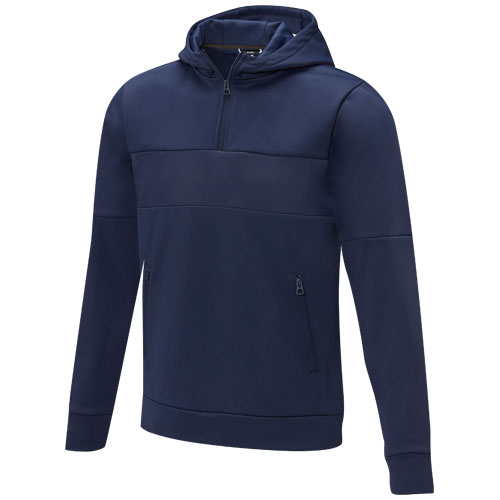 Sweat anorak à capuche promotionnel Homme Sayan Marine