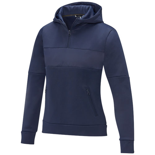 Sweat anorak à capuche publicitaire pour femme Sayan Marine