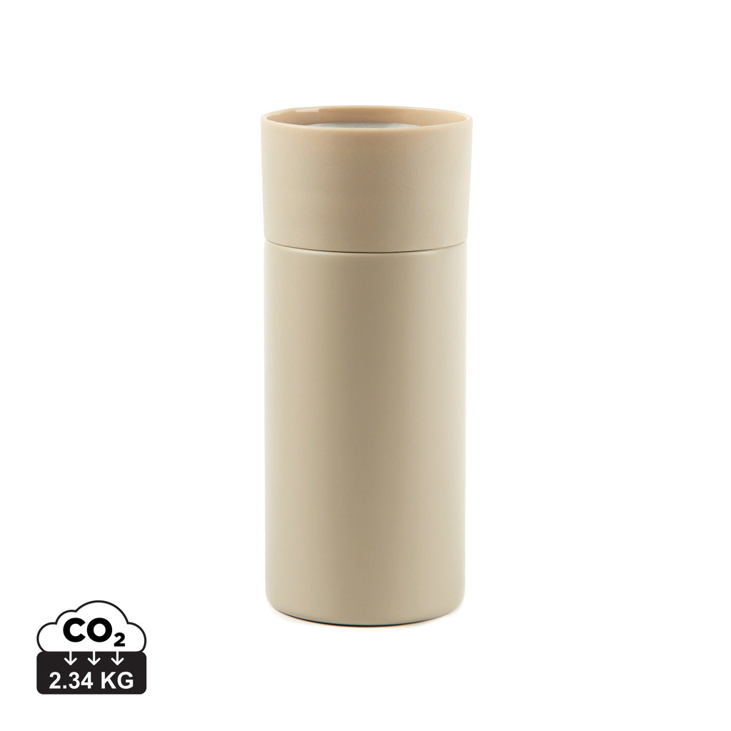 Tasse isotherme publicitaire 300ml Otis VINGA Greige