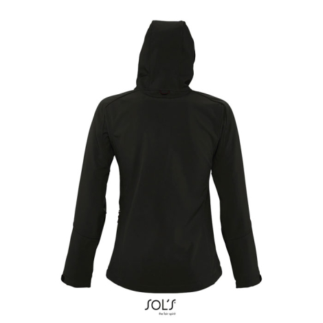 Veste à capuche promotionnelle softshell Femme