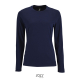 Tee-shirt publicitaire manches longues Femme 190g
