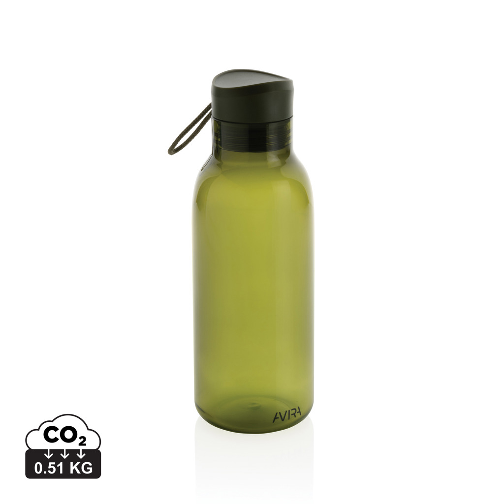 Bouteille publicitaire 500 ml rPET AVIRA Vert