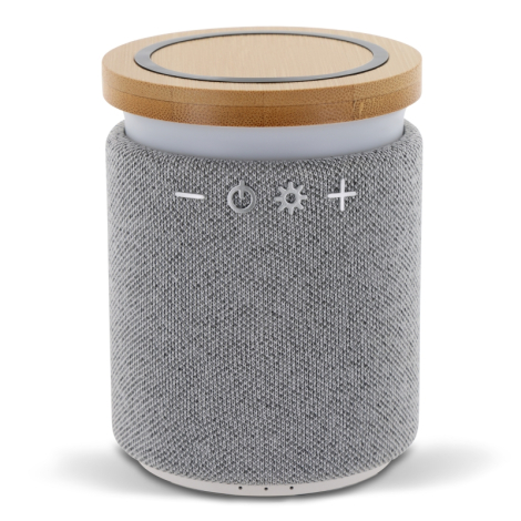 Enceinte publicitaire avec chargeur sans fil Bamboo