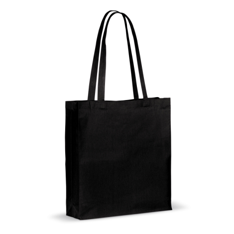 Tote bag publicitaire coton recyclé avec soufflet 140g