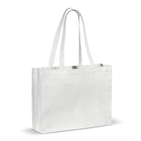 Tote bag promotionnel coton recyclé avec soufflet 140g