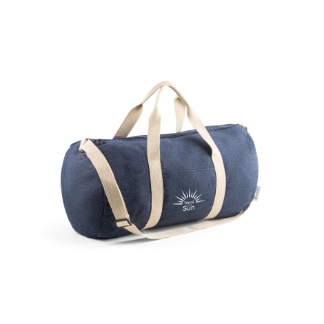 Sac sport polochon personnalisable en denim recyclé DENIM