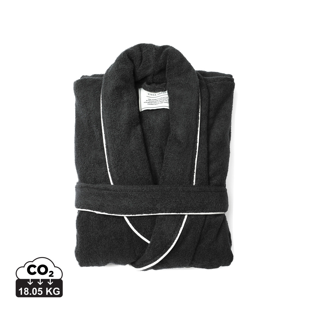 Peignoir promotionnel Harper L/XL VINGA Gris