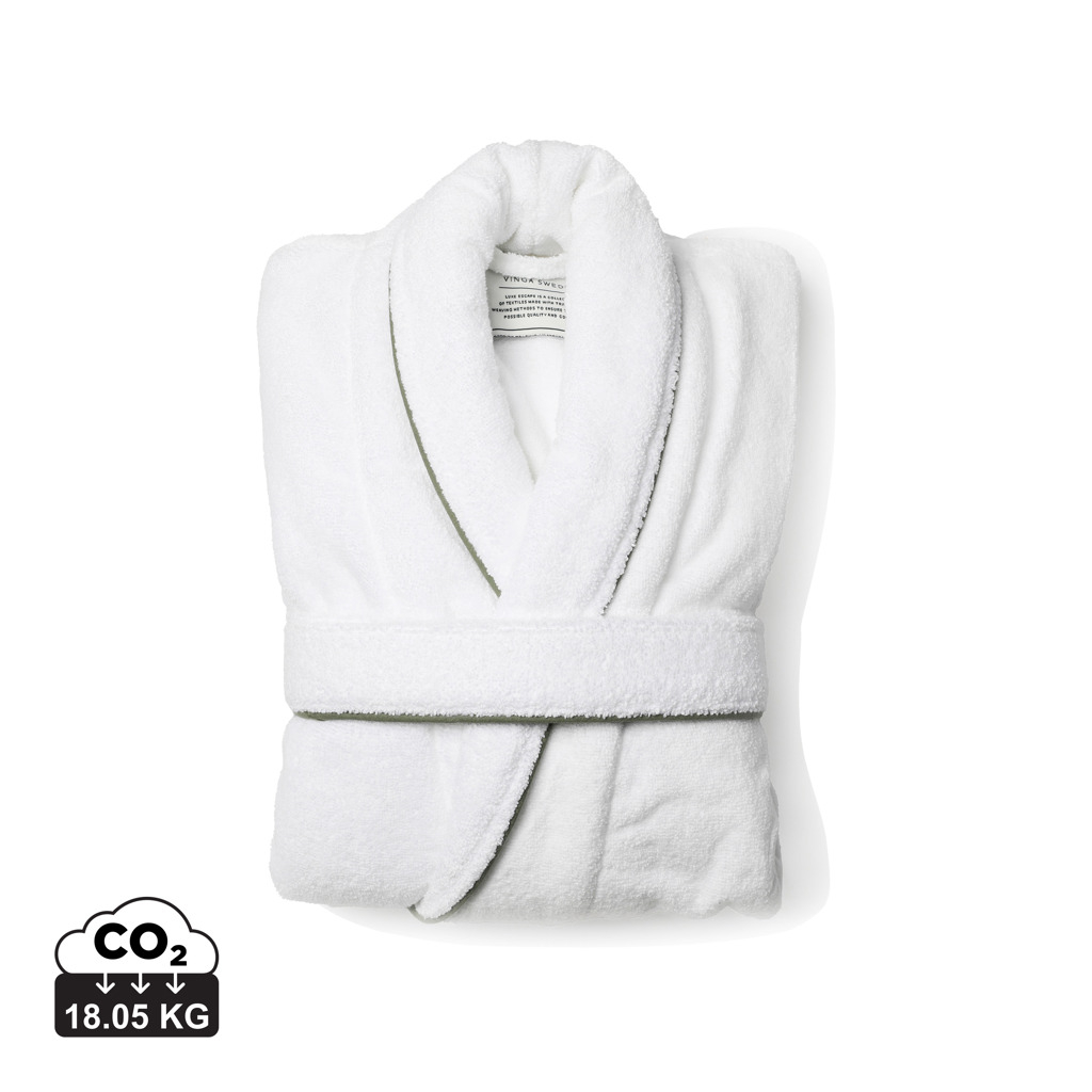 Peignoir promotionnel Harper L/XL VINGA Blanc