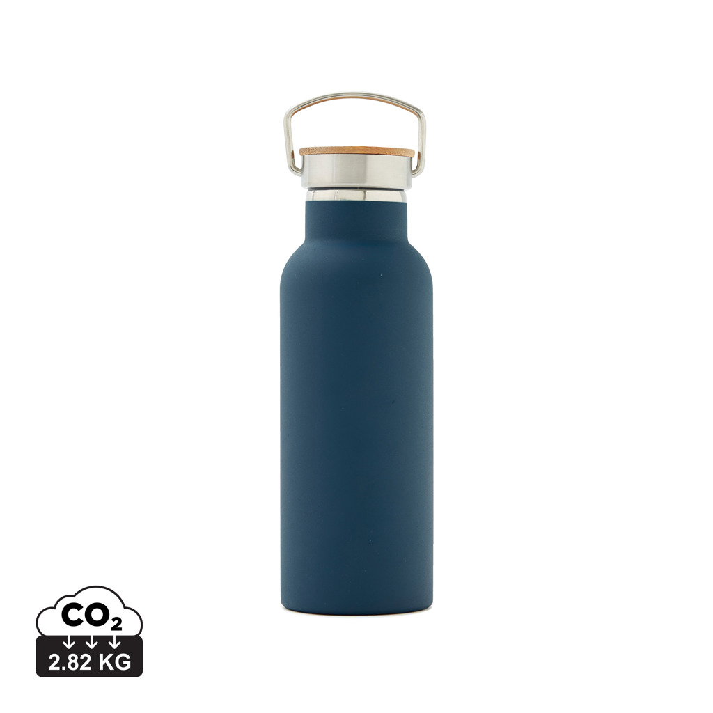 Bouteille inox publicitaire 500ml Miles VINGA Bleu