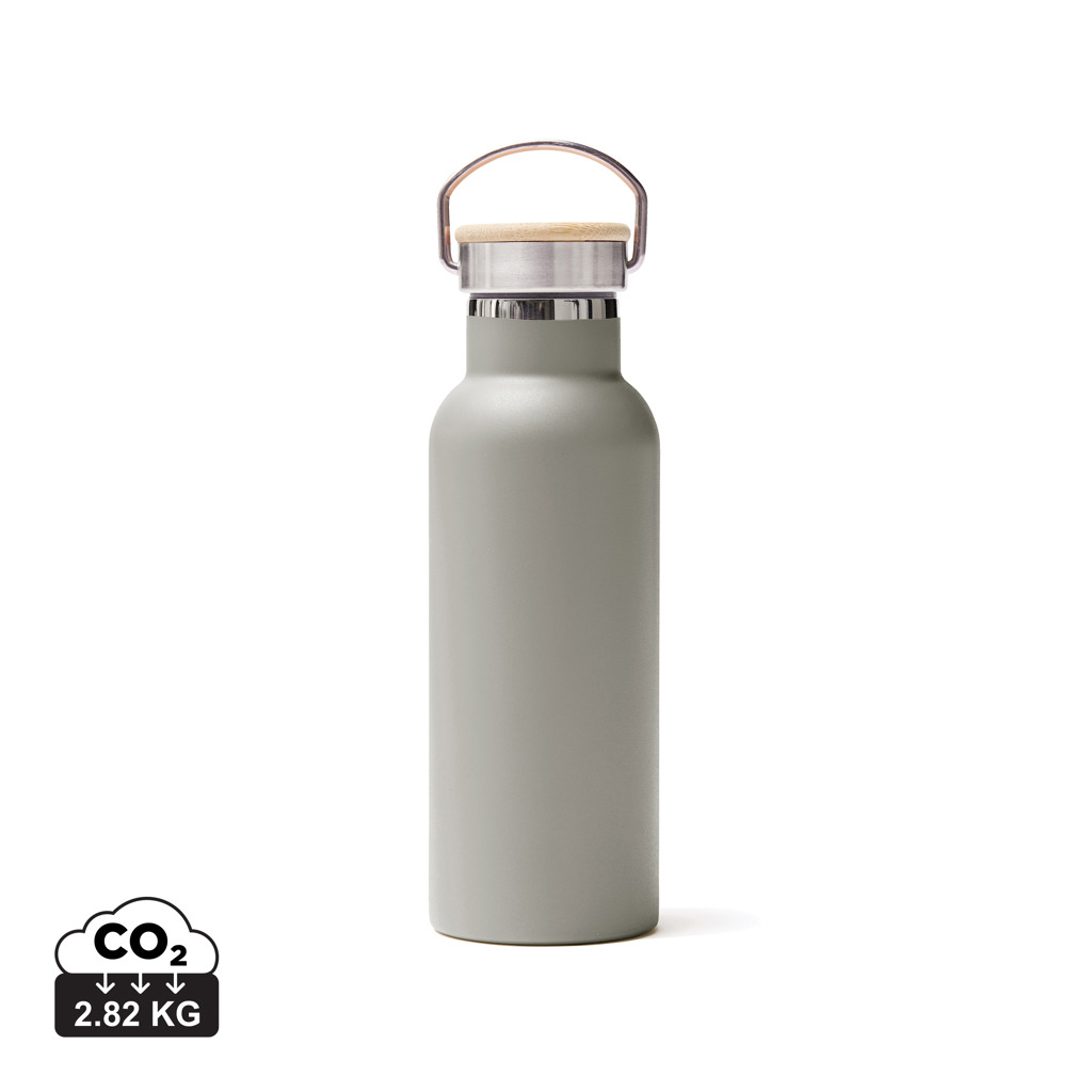 Bouteille inox publicitaire 500ml Miles VINGA Gris
