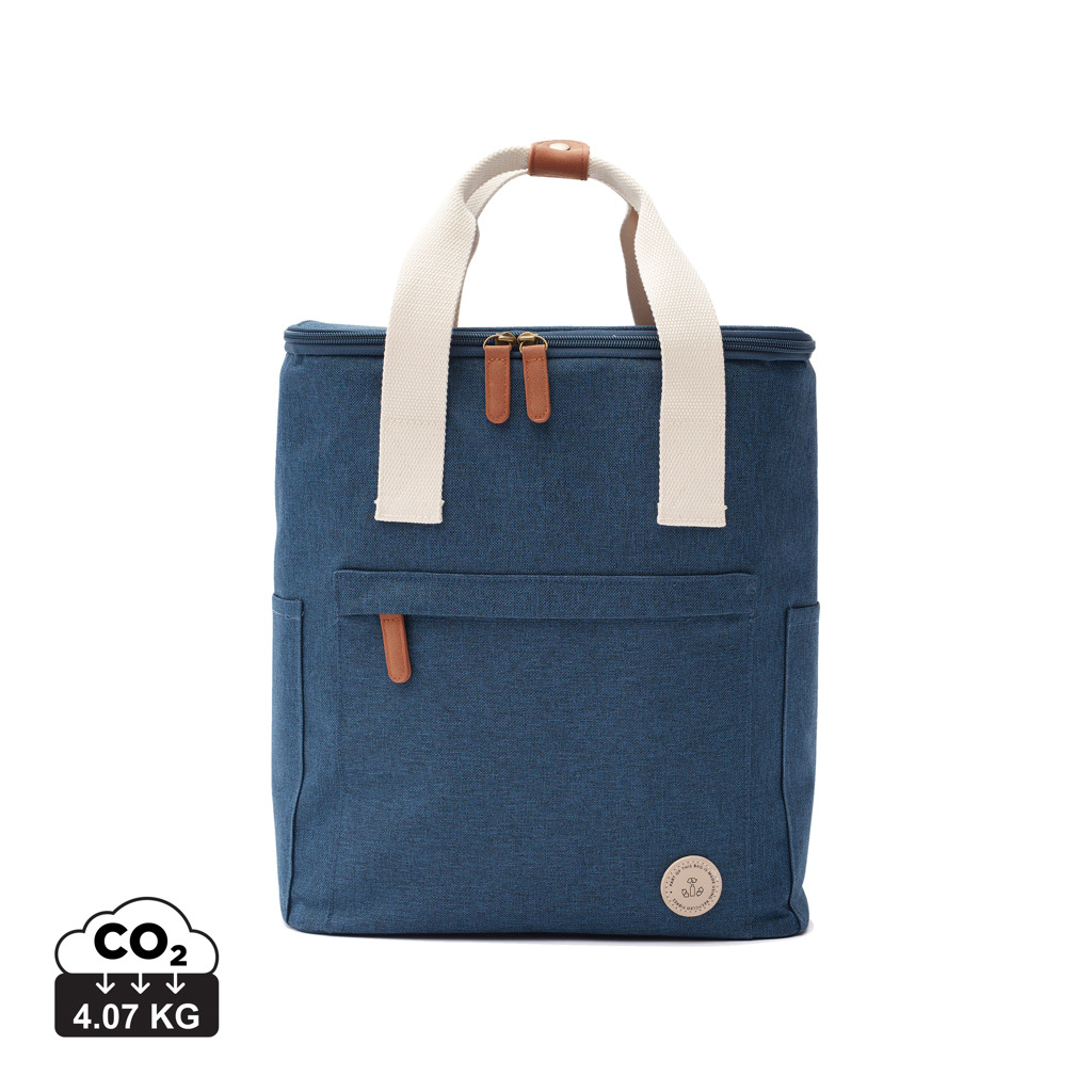 Sac à dos isotherme publicitaire rPET Sortino trail VINGA Bleu