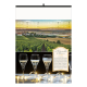 Calendrier illustré publicitaire - De vignobles en châteaux