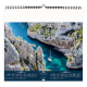 Calendrier illustré publicitaire - Seul au monde