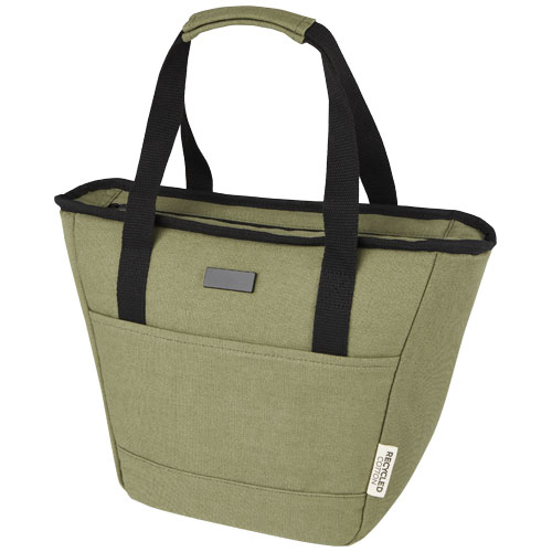 Sac isotherme publicitaire de 6L toile recyclée Joey Olive