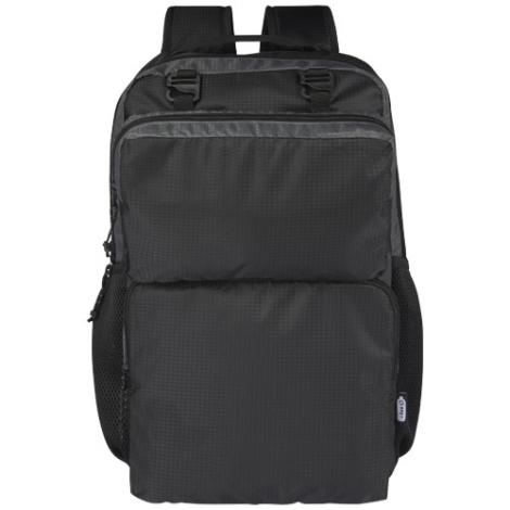 Sac publicitaire pour ordinateur 15" polyester recyclé Trailhead 