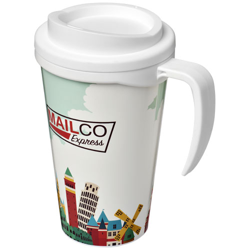 Mug isolant Brite-Americano® grande 350ml Blanc
