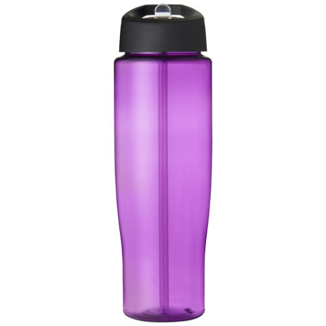 Bouteille sport publicitaire avec paille 700ml H2O Active®