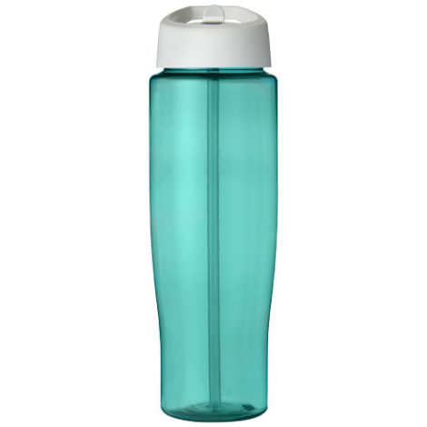 Bouteille sport publicitaire avec paille 700ml H2O Active®