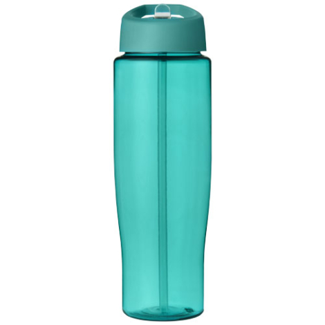 Bouteille sport publicitaire avec paille 700ml H2O Active®