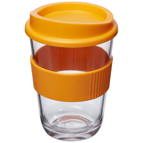 Gobelet plastique transparent publicitaire 300ml Americano® Orange