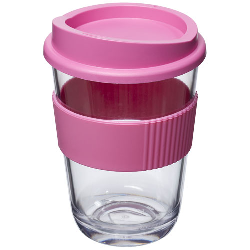 Gobelet plastique transparent publicitaire 300ml Americano® Magenta