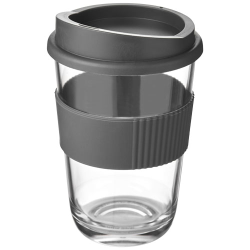 Gobelet plastique transparent publicitaire 300ml Americano® Gris