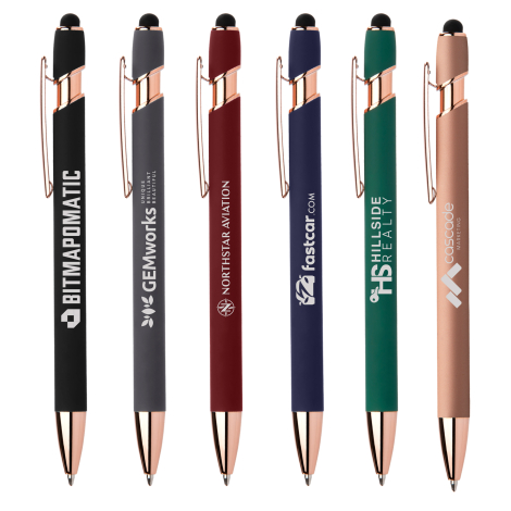 Stylo stylet personnalisable encre gel - Prince Softy