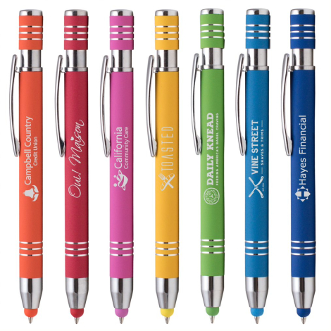 Stylo stylet personnalisable Color Morrison Softy