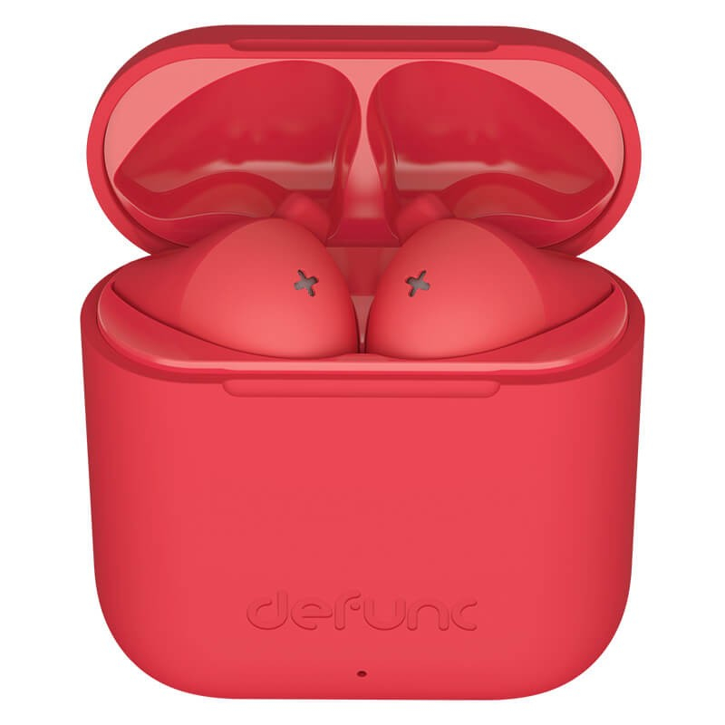 Ecouteur sans fil publicitaire - Defunc TRUE Go Slim Rouge