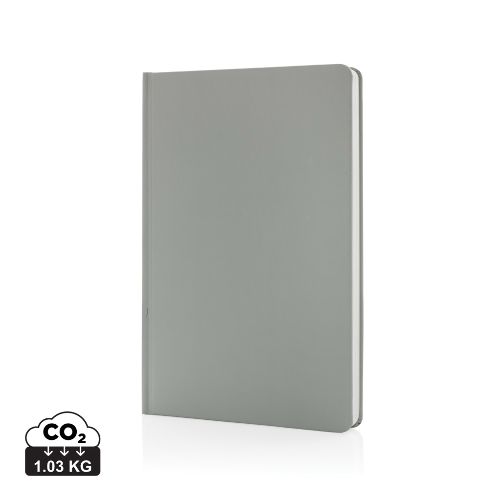 Carnet A5 personnalisé papier de pierre IMPACT Gris