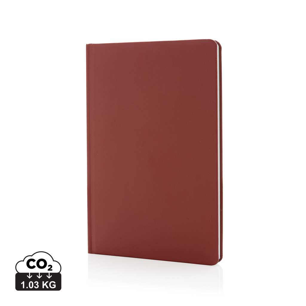 Carnet A5 personnalisé papier de pierre IMPACT Rouge