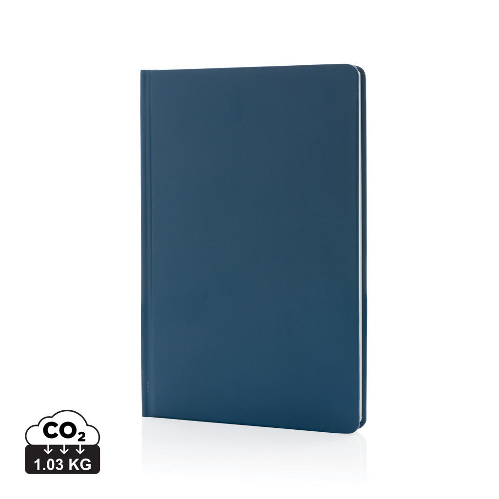 Carnet A5 personnalisé papier de pierre IMPACT Bleu