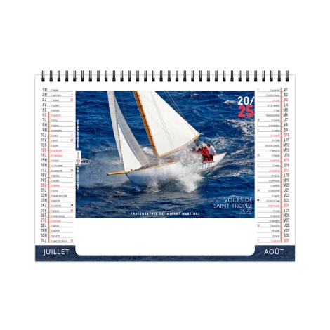 Chevalet publicitaire standard 7 feuillets - Voile classique