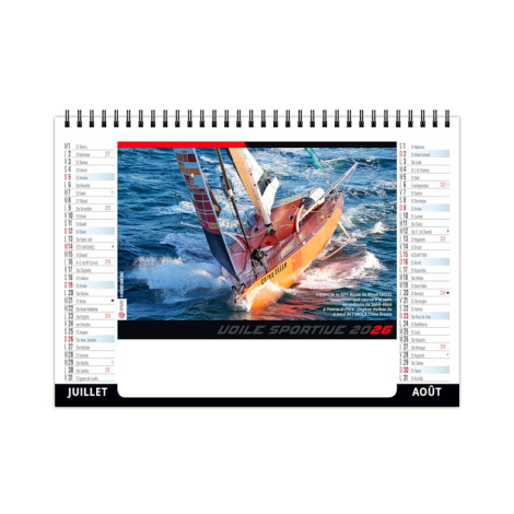 Chevalet publicitaire standard 7 feuillets - Voile sportive