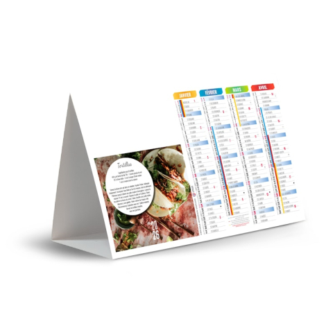 Chevalet publicitaire de comptoir - Cuisine