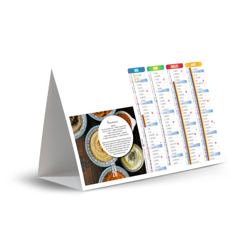 Chevalet publicitaire de comptoir - Cuisine