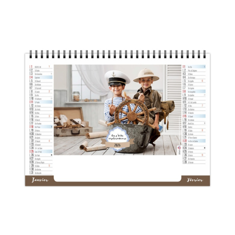 Chevalet publicitaire standard 7 feuillets - Enfance