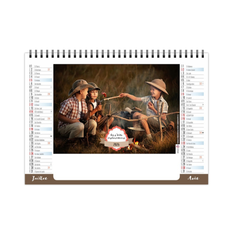 Chevalet publicitaire standard 7 feuillets - Enfance
