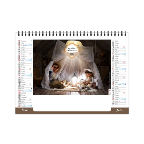Chevalet publicitaire standard 7 feuillets - Enfance