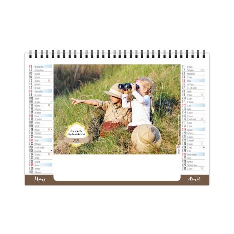 Chevalet publicitaire standard 7 feuillets - Enfance