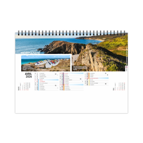 Chevalet publicitaire standard 13 feuillets - Grand angle